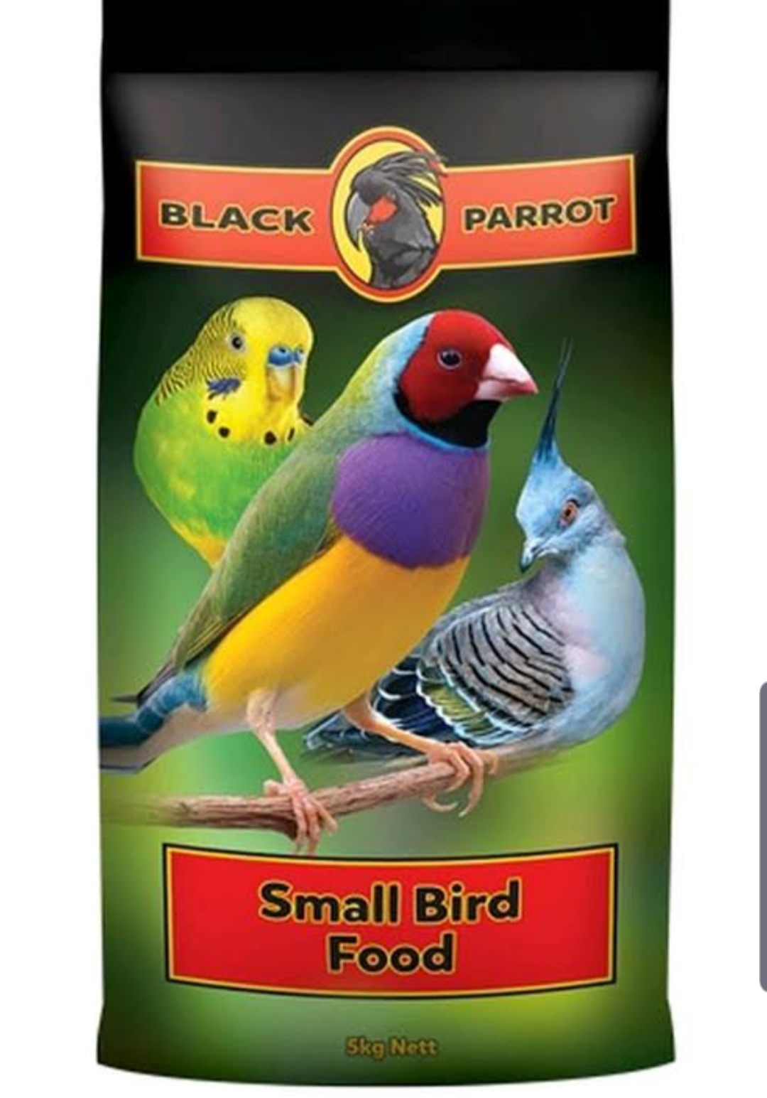 Laucke Black Parrot Breed & Grow 18% Small Bird 5kg image