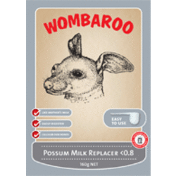 possum milk replacer less than 08